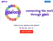 Tablet Screenshot of goaloop.com